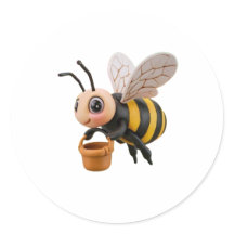 Buzzy Bee Haven Sticker