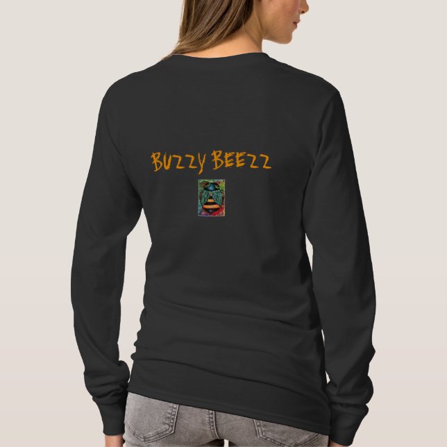 BUZZY BEEZZ Weg-Team-T - Shirt, Damen T-Shirt (Rückseite)