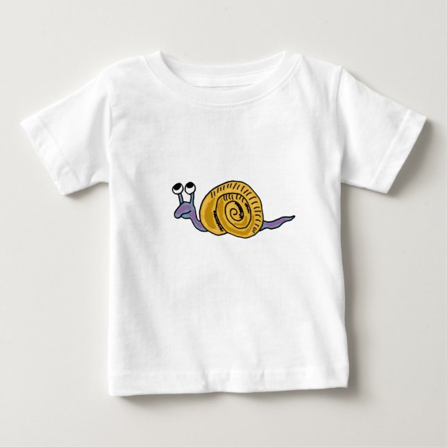 BV - Funny Baby Snail Outfit T-shirt (Vorderseite)