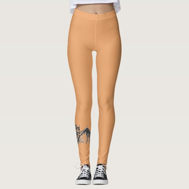 BVT-Leggings FÜR HALLOWEEN Leggings (Vorderseite)