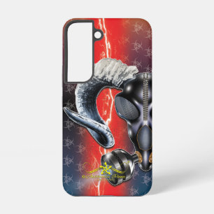 BW! BIOGEFAHR WARNUNG! TOTENKOPF SAMSUNG GALAXY HÜLLE