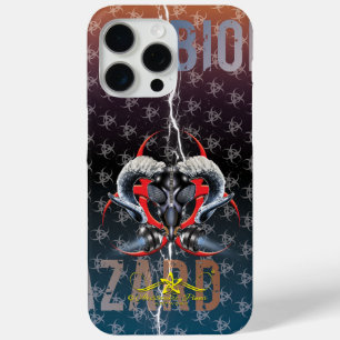 BW! BIOGEFÄHRDUNG WARNEN! TOTENKOPF" Case-Mate iPhone HÜLLE