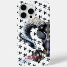 BW! BIOGEFÄHRDUNG WARNEN! TOTENKOPF