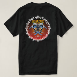 BW! BIOGEFÄHRDUNG WARNEN! TOTENKOPF T-Shirt