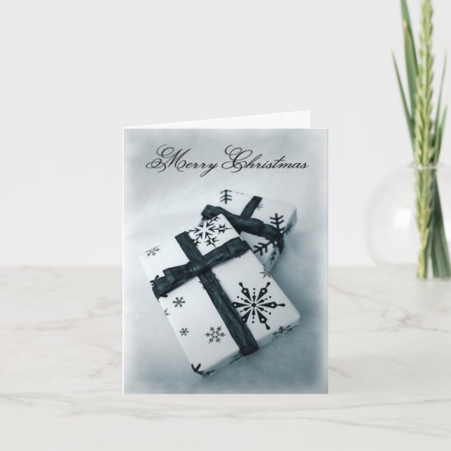 BW-Blau Feiertagskarte (Vorderseite)