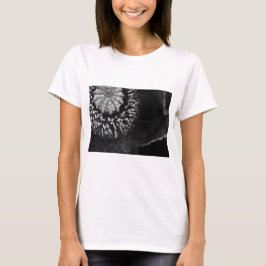 BW-Mohnblume T-Shirt