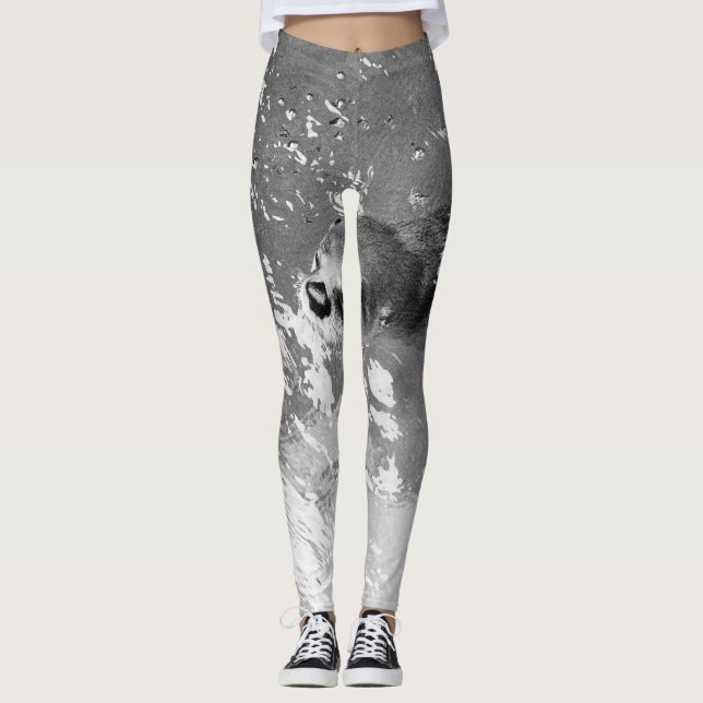 BW-Schwimmbecken Leggings (Vorderseite)