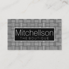 BW Weave Black Label Visitenkarte