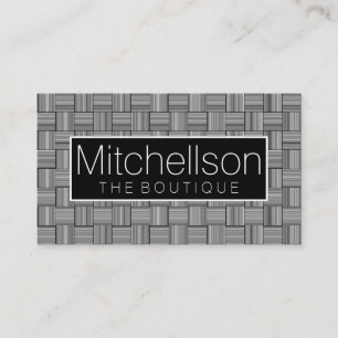 BW Weave Black Label Visitenkarte
