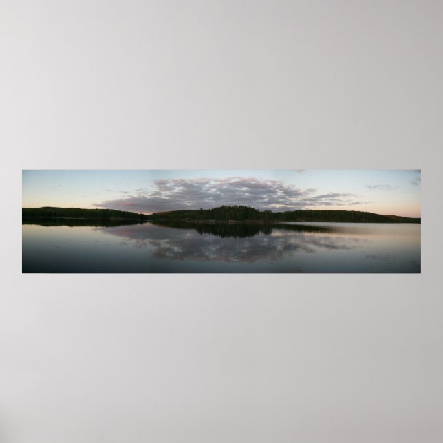 BWCA Panoramalandschaft Poster (Vorne)