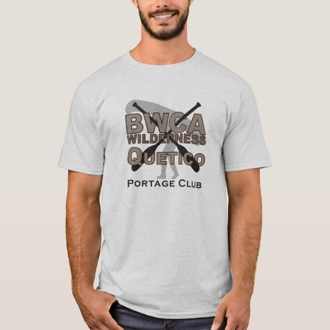 BWCA Quetico Portage Verein T-Shirt (Vorderseite)