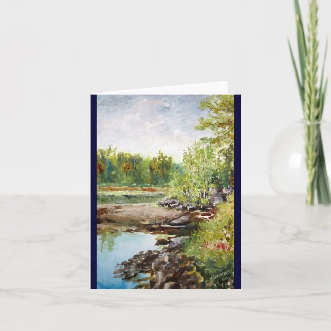 BWCA-See zwei Notecard Karte (Vorderseite)