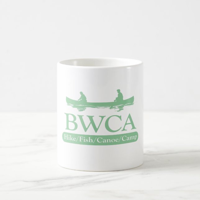 BWCA / Wanderfisch Kanuhlager Kaffeetasse (Mittel)