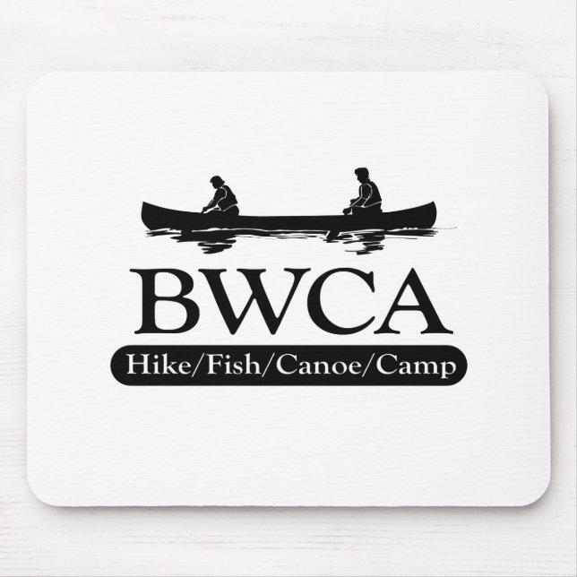 BWCA / Wanderfisch Kanuhlager Mousepad (Vorne)