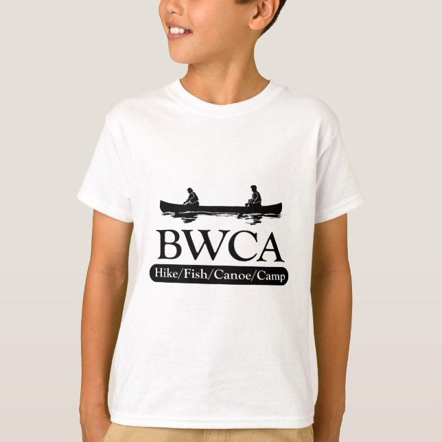 BWCA / Wanderfisch Kanuhlager T-Shirt (Vorderseite)