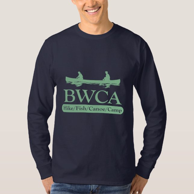 BWCA / Wanderfisch Kanuhlager T-Shirt (Vorderseite)