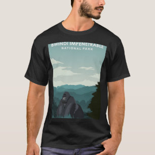 Bwindi Impenetrable National Park Africa Uganda Tr T-Shirt