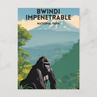 Bwindi Impenetrable Nationalpark Postkarte