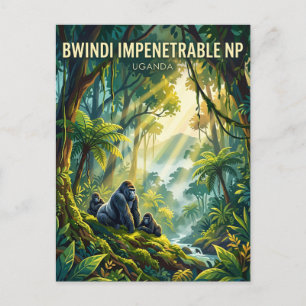 Bwindi Impenetrable Nationalpark Uganda Postkarte