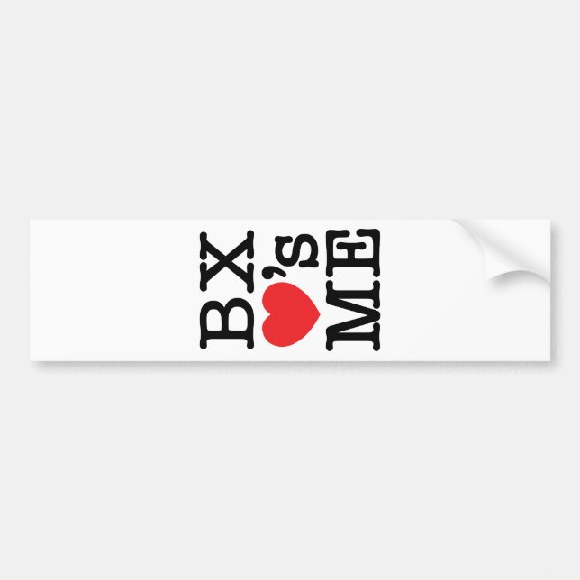 BX hat ME Autoaufkleber (Vorne)