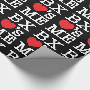 BX hat ME Geschenkpapier