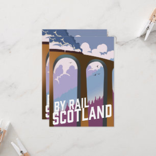 By Rail Scotland Riesige Kaffeetasse Einladung