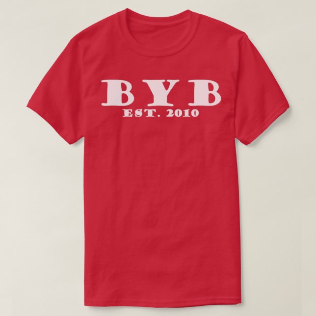 BYB Etablished 2010 Heart Design TShirt (Design vorne)