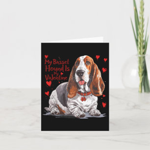 Bybet Hound ist mein Niedlicher Hundebesitzer Vale Karte