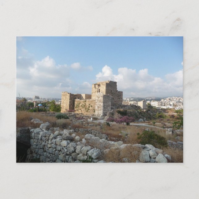 Byblos, Libanon Postkarte (Vorderseite)