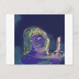 Bycandlelightfade2 Postkarte