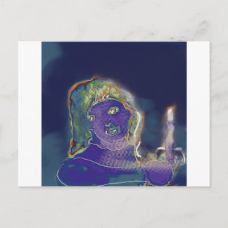 Bycandlelightfade2 Postkarte