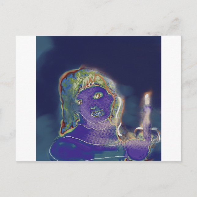 Bycandlelightfade2 Postkarte (Vorderseite)