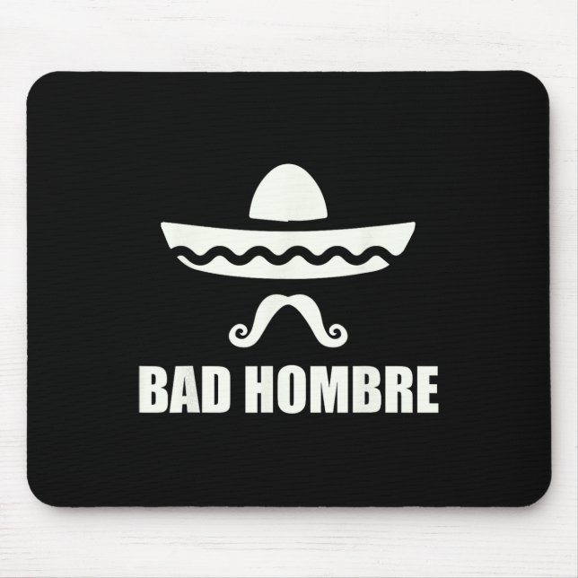 Byd Hombre Funny Mexican Geschenk für Cinco De May Mousepad (Vorne)