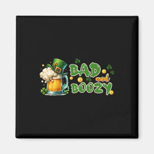 Byd und beschwipst St. Patricks Day Lustig Irisch Magnet