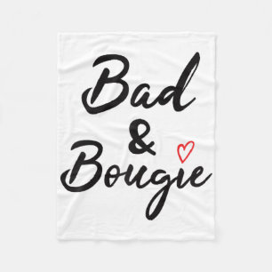 Byd Und Bougie Melanin Poppin Black History Month Fleecedecke