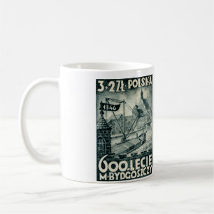 Bydgoszcz 1946 Polen Tasse