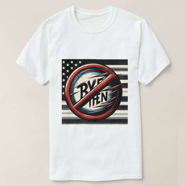 BYE BIDEN T-Shirt (Design vorne)