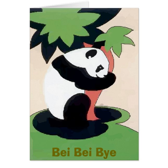 Bye Bye Bei Bei Panda (Vorne)