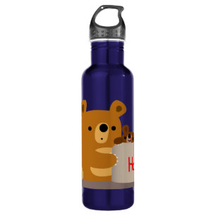 Bye Bye Honey - Niedliche Cartoon Bears Trinkflasche