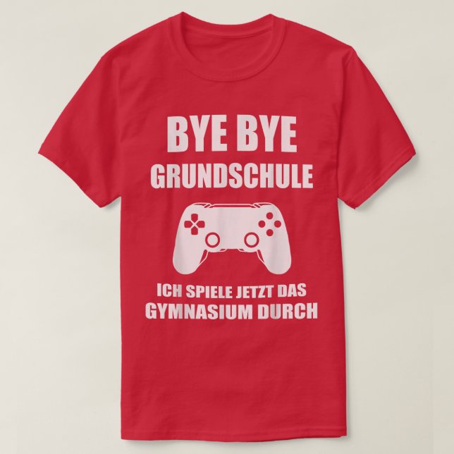 Bye Bye Primar High School High School Gif T-Shirt (Design vorne)