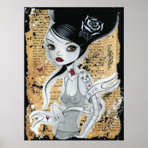 Bye Bye Print Poster