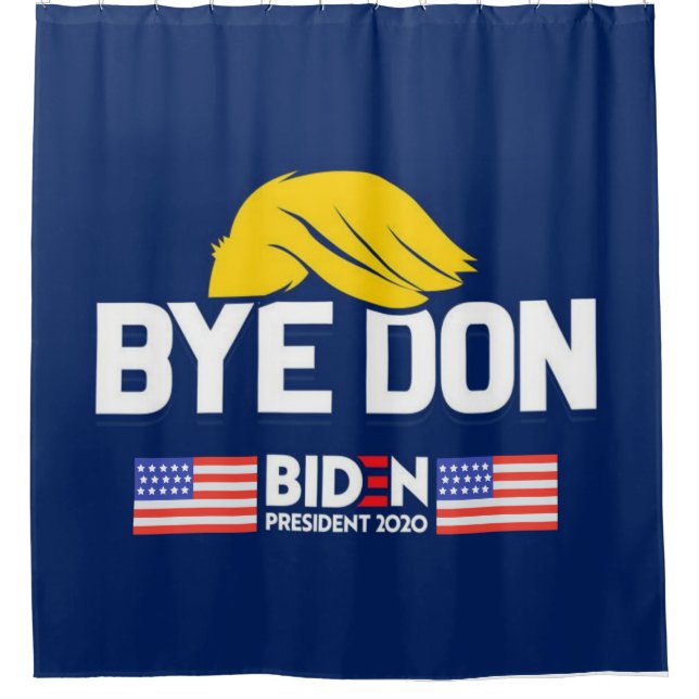 Bye Don BIDEN 2020 President HARRIS Duschvorhang (Vorderseite)