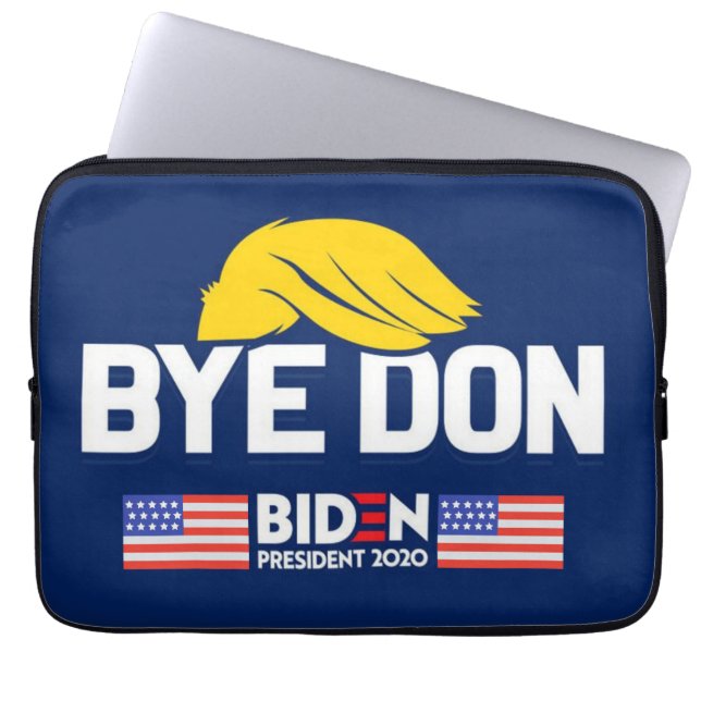 Bye Don BIDEN 2020 President HARRIS Laptopschutzhülle (Vorderseite)