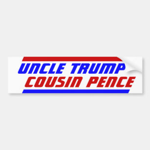 Bye dysfunktionale Familie Uncle Trump Cousin Penc Autoaufkleber