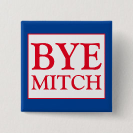 Bye Mitch McConnell Senat wählen Blaue Wahl Button