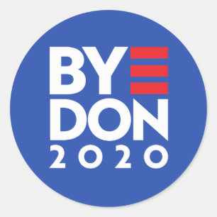 BYEDON 2020 RUNDER AUFKLEBER
