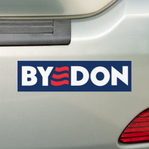 ByeDon 2024 Bye Don Anti-Trump Autoaufkleber