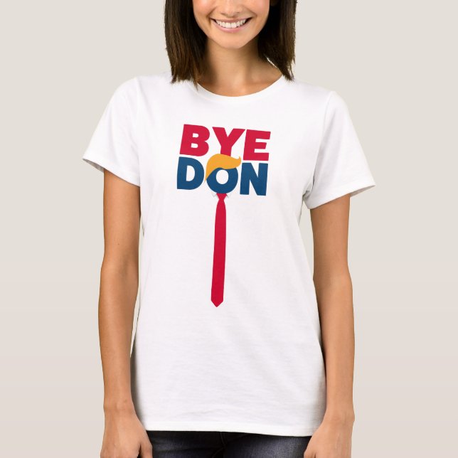 ByeDon-Krawatte T-Shirt (Vorderseite)