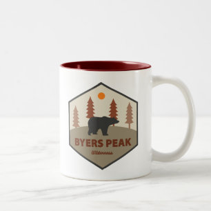 Byers Peak Wilderness Colorado Bear Zweifarbige Tasse