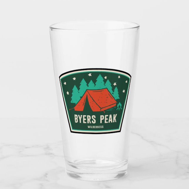 Byers Peak Wilderness Colorado Camping Glas (Vorderseite)